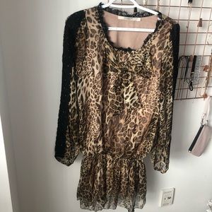 Leopard Print Dress